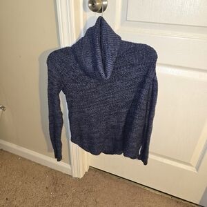 It's Our Time Charcoal Cowl Neck Sweater